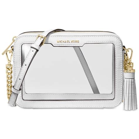 michael kors crossbody bag sale|Michael Kors clear crossbody bag.